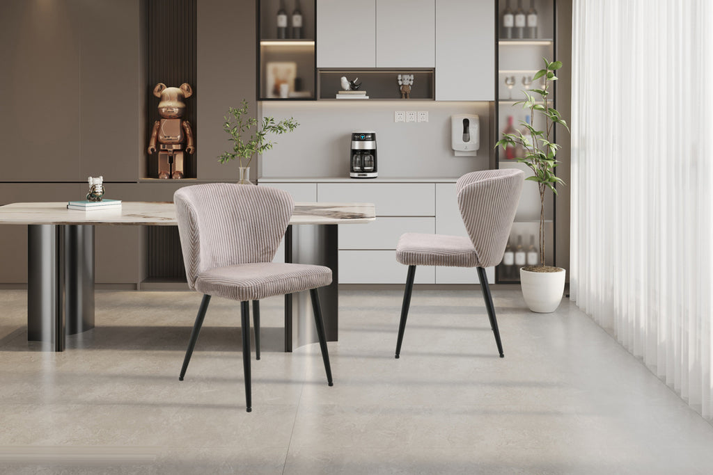 Lot de 2 chaises Tornado – Sable