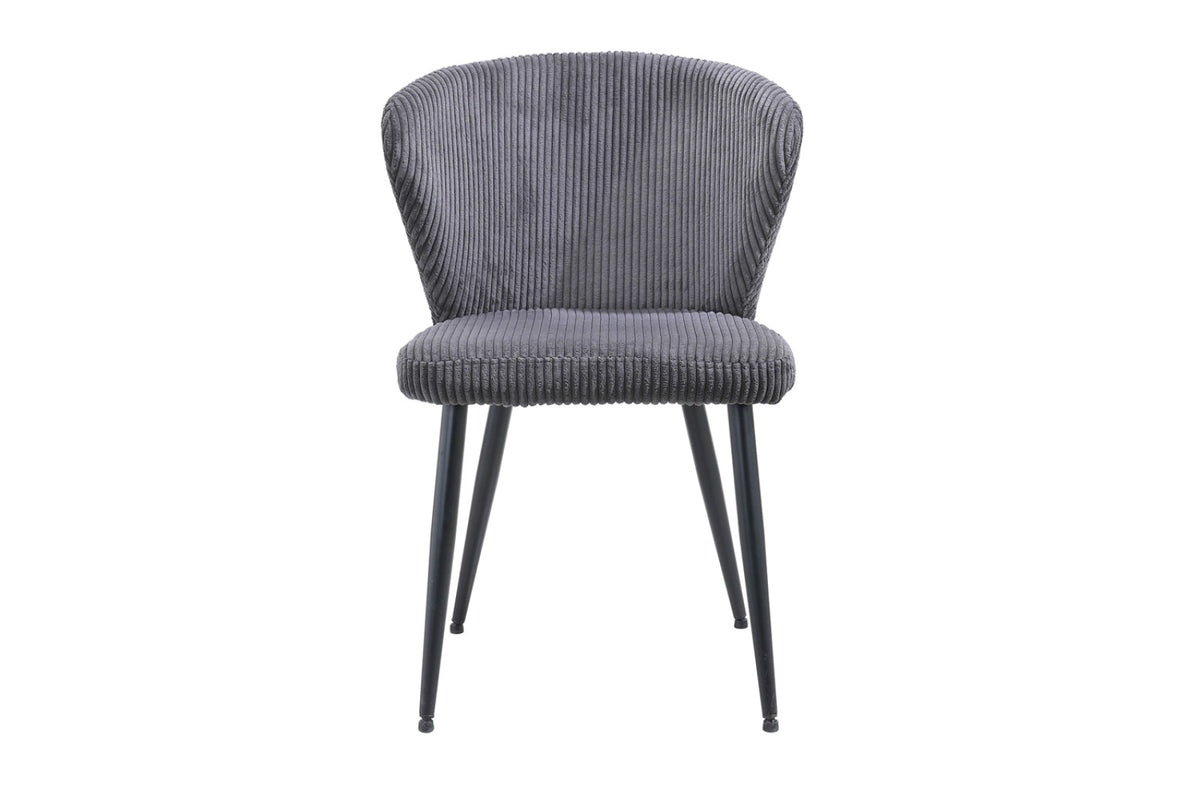 Lot de 2 chaises Tornado – Gris
