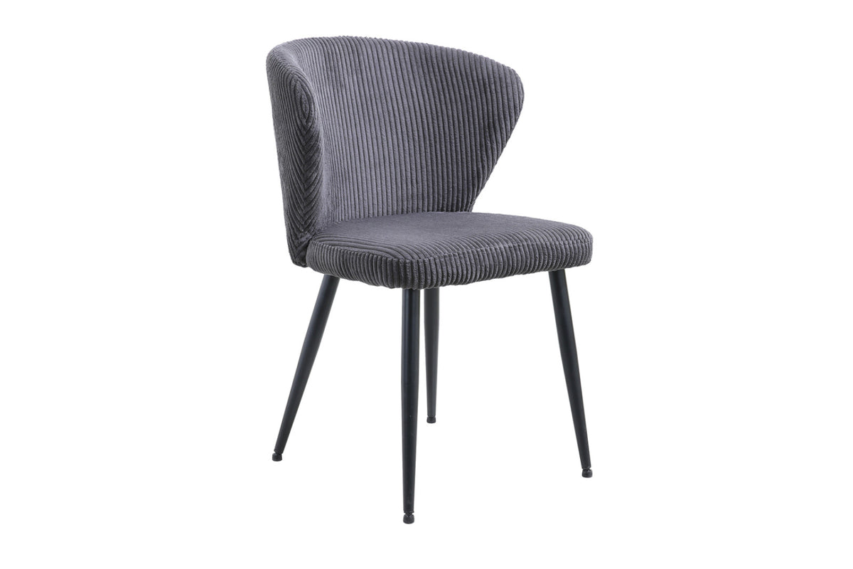 Lot de 2 chaises Tornado – Gris
