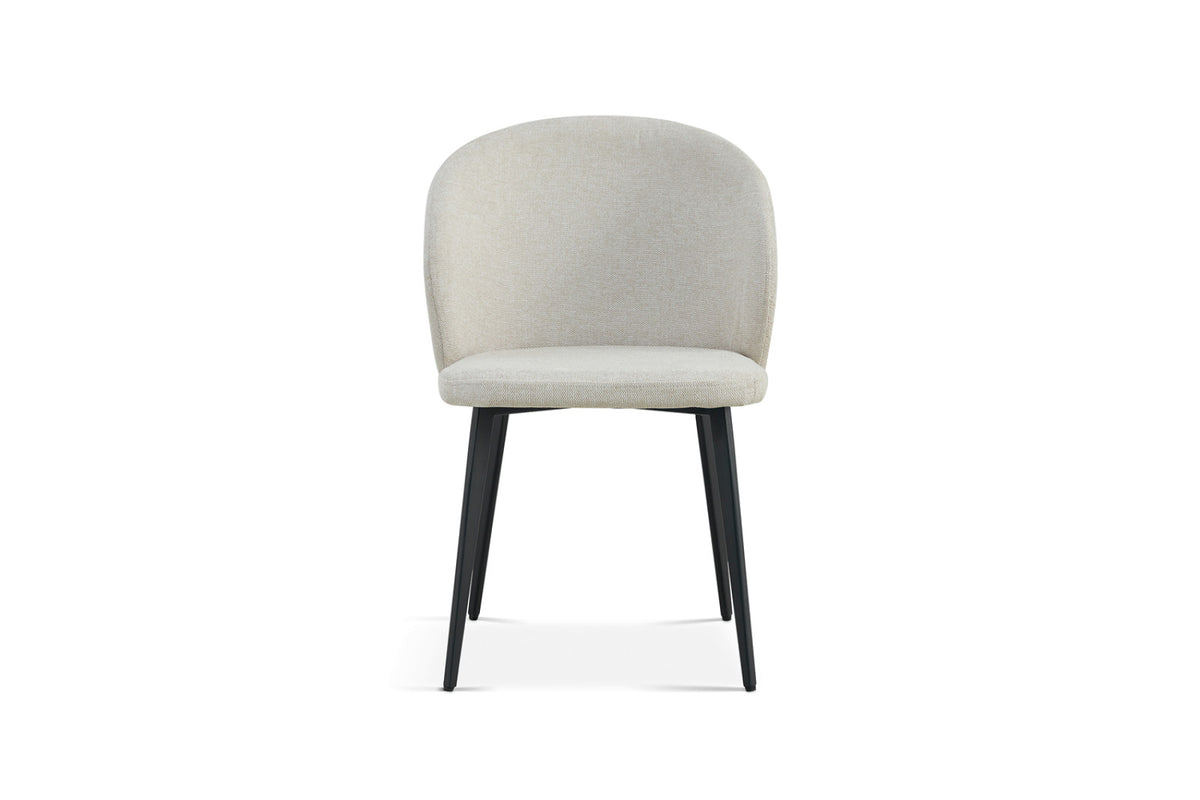 Lot de 2 chaises Toledo – Tissu beige