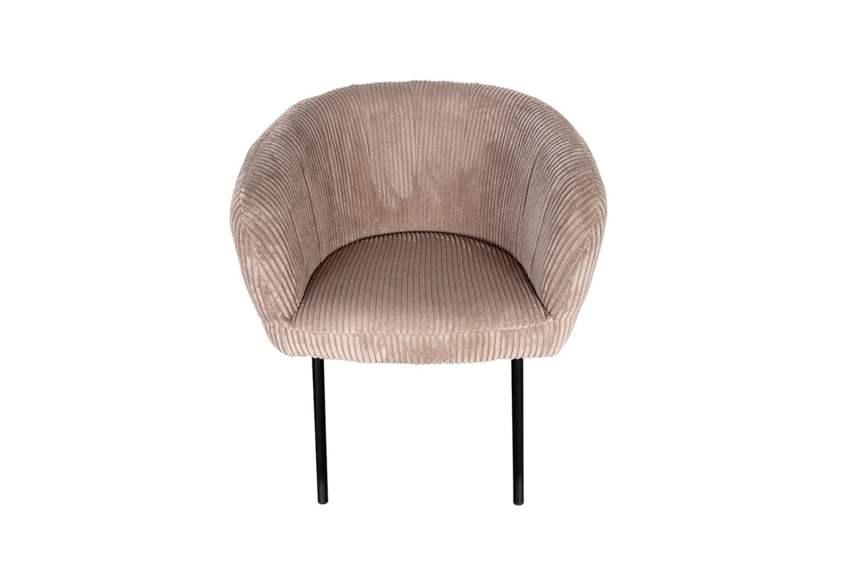 Lot de 2 chaises Sevilla – Corduroy sable