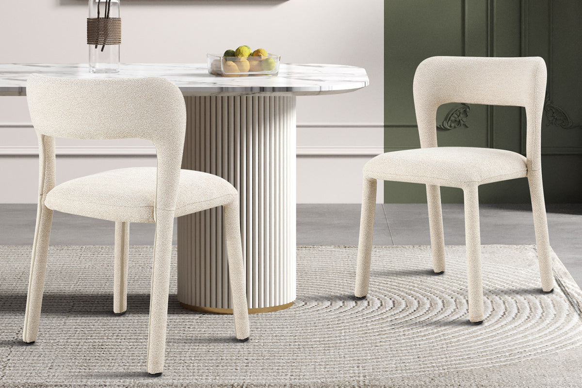 Lot de 2 chaises Elvas – Beige