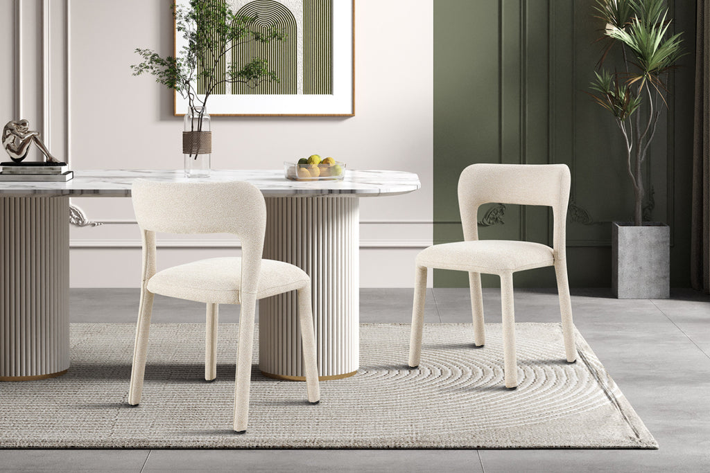 Lot de 2 chaises Elvas – Beige