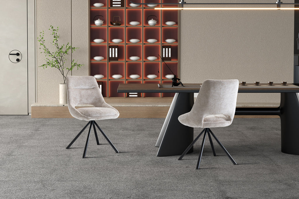 Lot de 2 chaises Dante – Beige