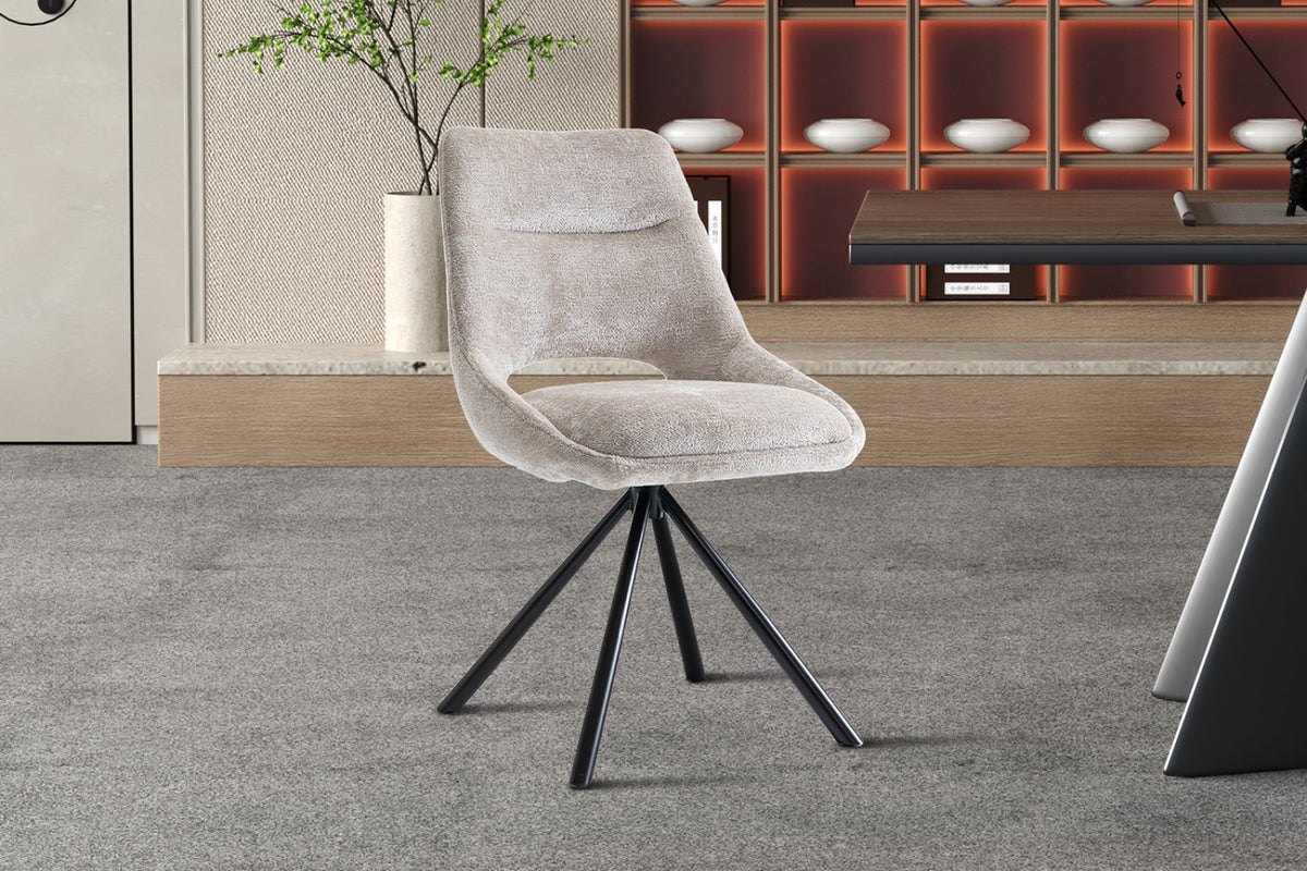 Lot de 2 chaises Dante – Beige
