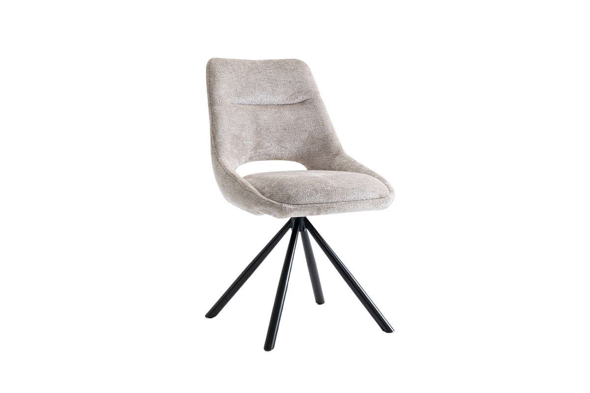 Lot de 2 chaises Dante – Beige