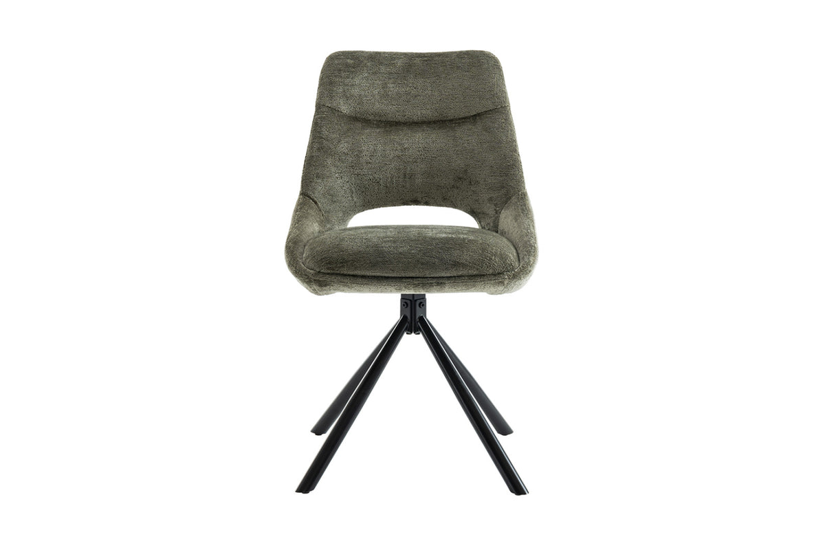 Lot de 2 chaises Dante – Vert