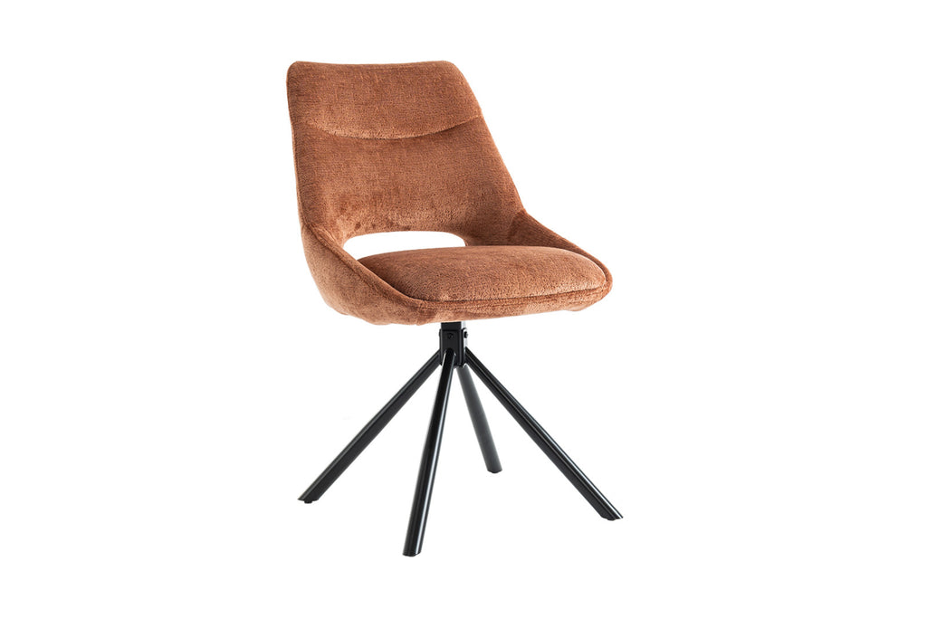 Lot de 2 chaises Dante – Rouille