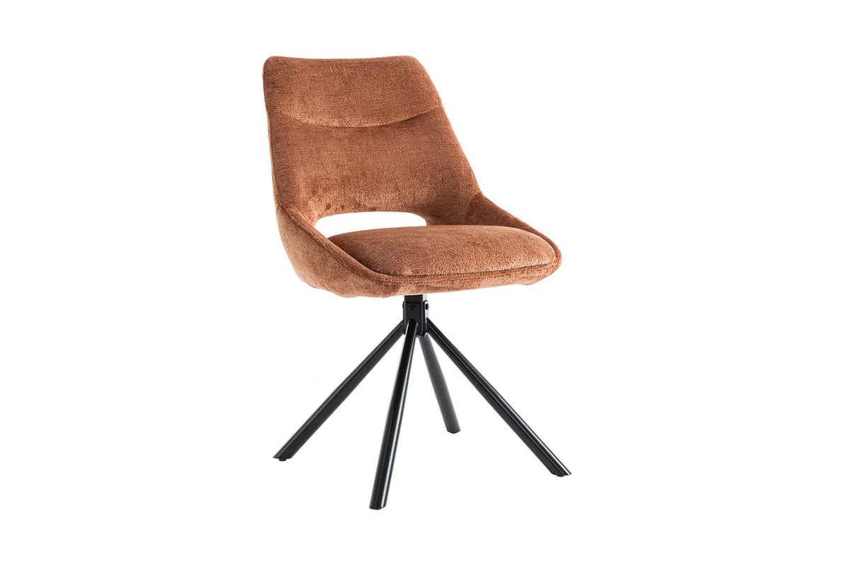 Lot de 2 chaises Dante – Rouille