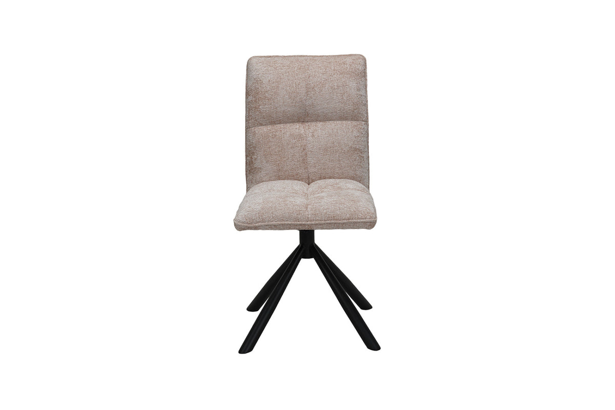Lot de 2 chaises pivotantes Jack – Sable