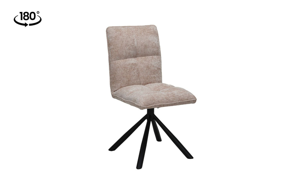 Lot de 2 chaises pivotantes Jack – Sable