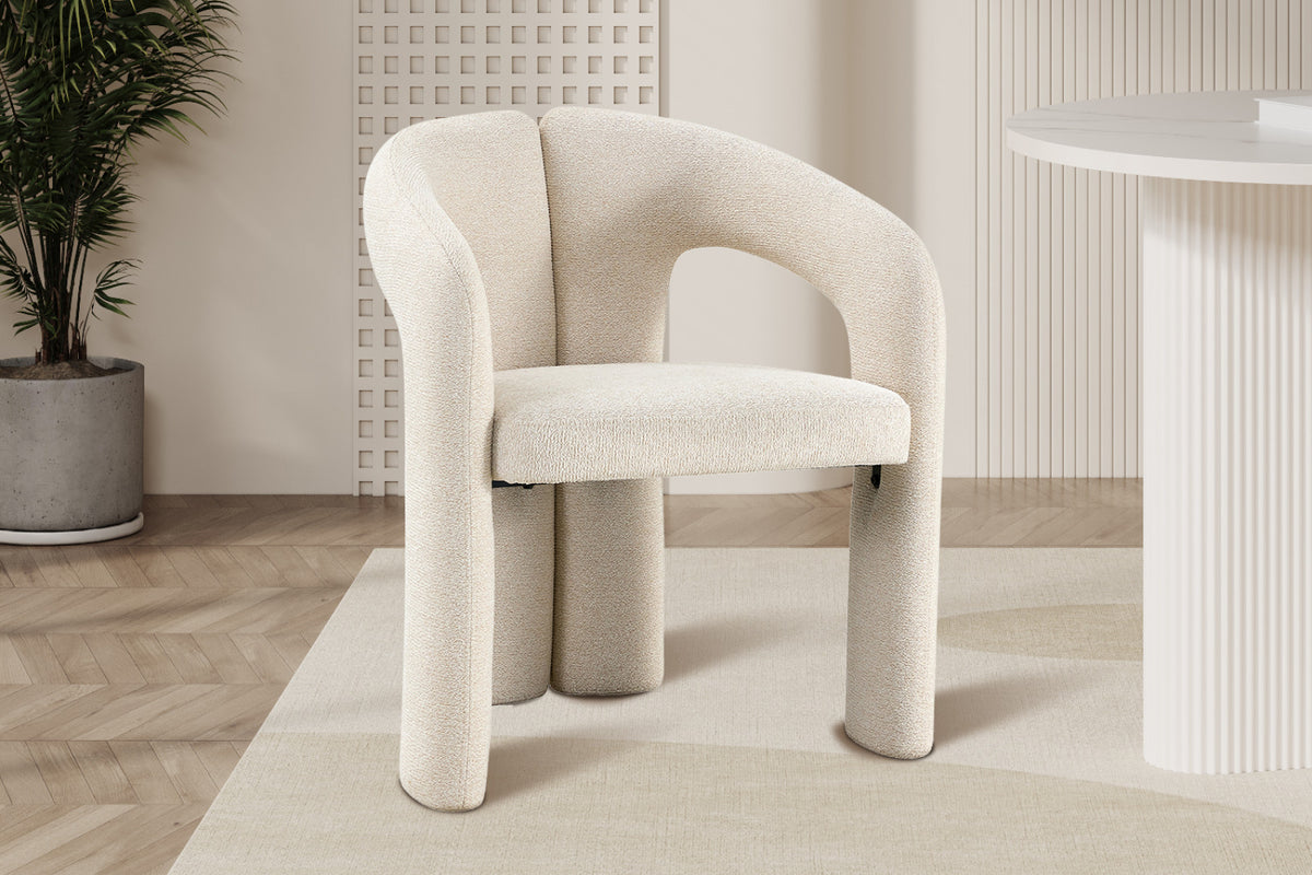 Lot de 2 chaises Beja – Beige