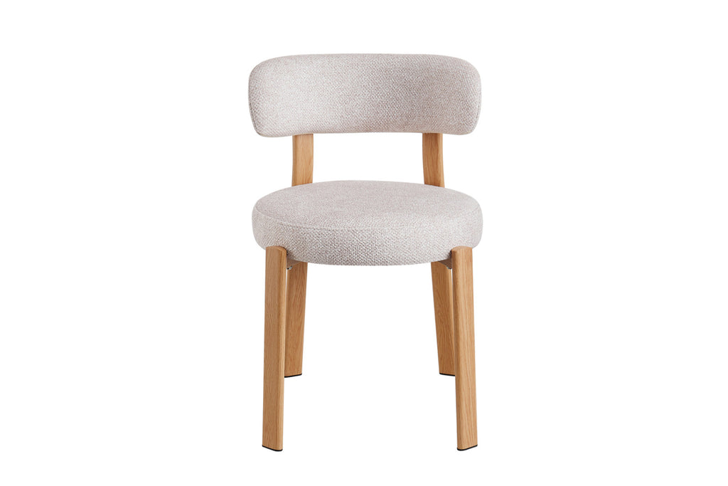 Lot de 2 chaises Julia – Naturel