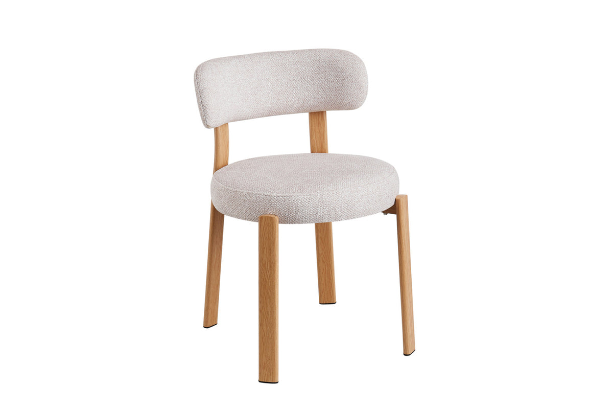 Lot de 2 chaises Julia – Naturel