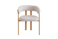 Lot de 2 chaises avec accoudoirs Julia – Naturel