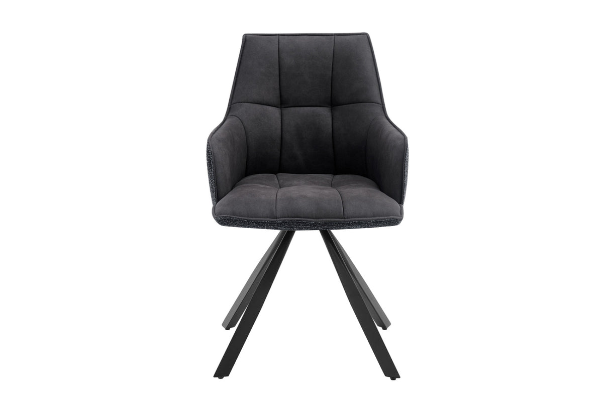 Chaise Solenne – pivotant à 0 ote jonah 455 & present 457 noir