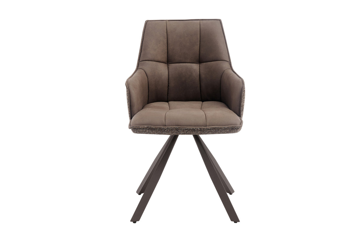 Chaise Solenne – pivotant à 0 ote jonah 400 & present 441 marron