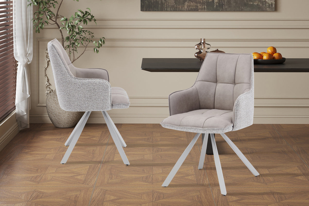 Chaise Solenne – pivotant à 0 ote jonah 450 & present 121 beige