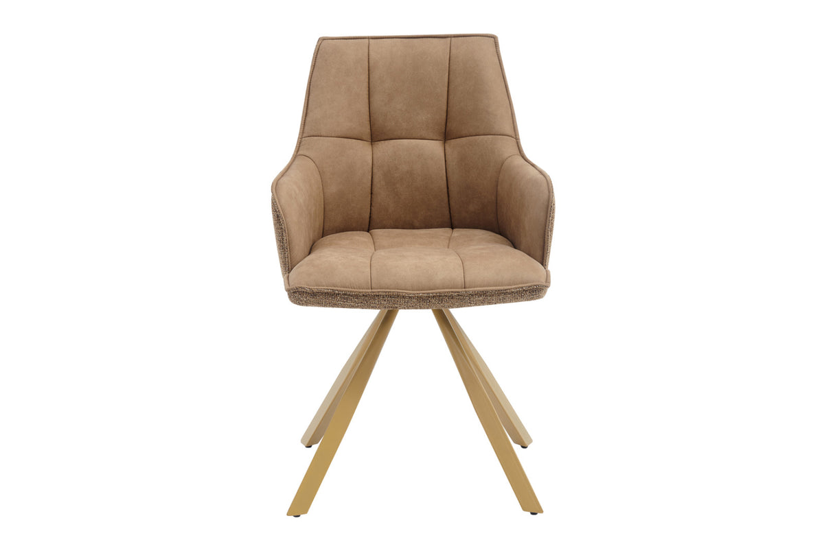 Chaise Solenne – pivotant à 0 ote jonah 274 & present 271 jaune