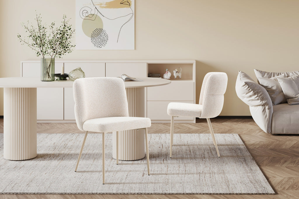 Lot de 2 chaises Alix – Beige