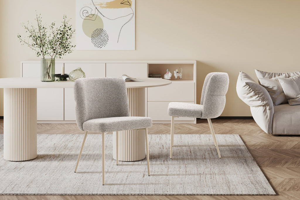 Lot de 2 chaises Alix – Poivre