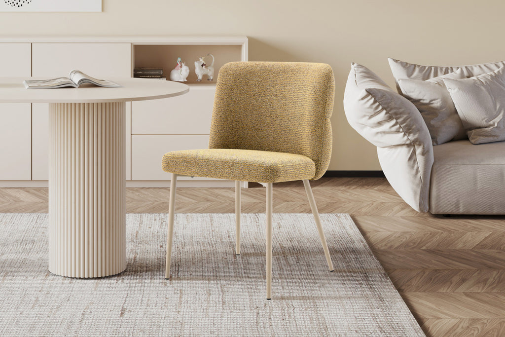 Lot de 2 chaises Alix – Jaune
