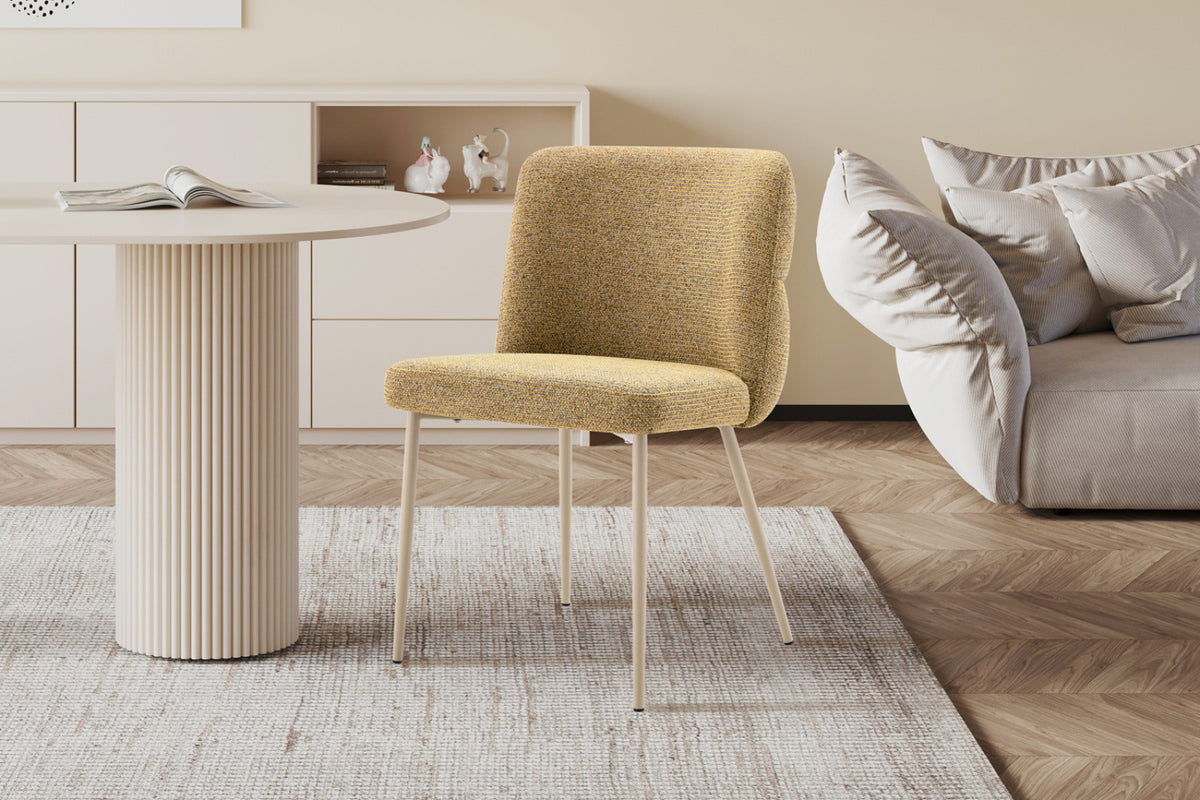 Lot de 2 chaises Alix – Jaune