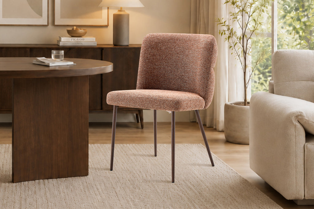 Lot de 2 chaises Alix – Rouille