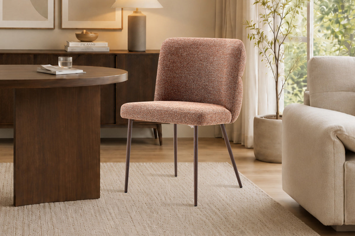 Lot de 2 chaises Alix – Rouille