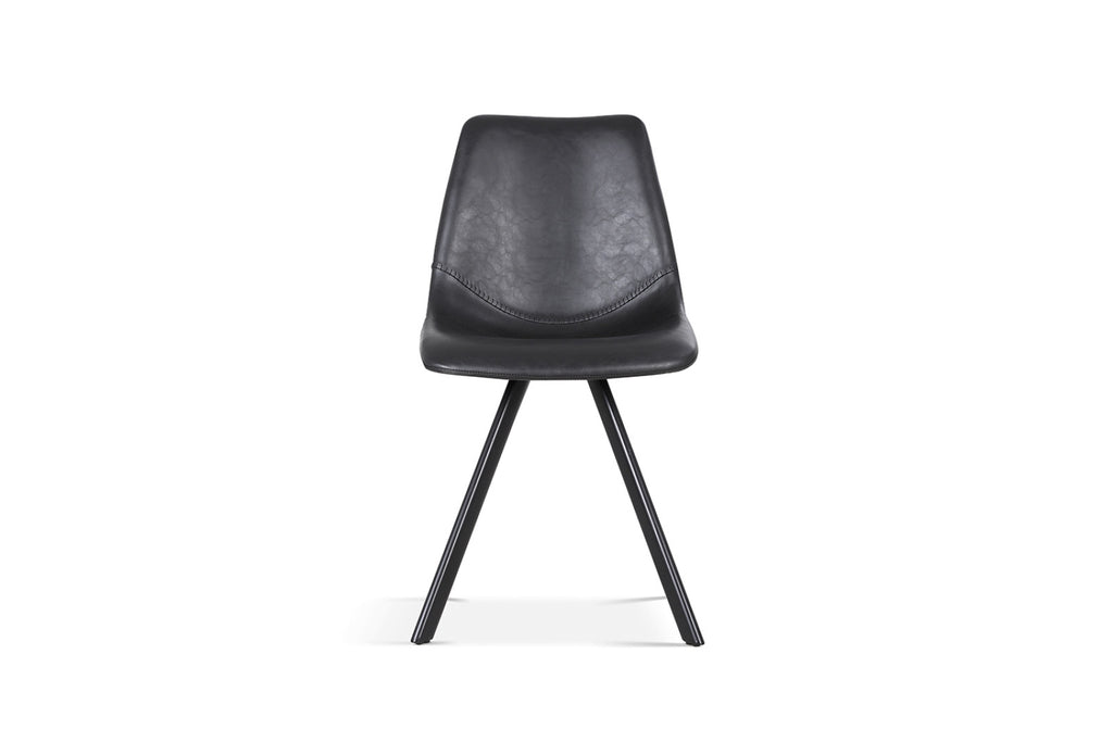 Lot de 2 chaises Emma – Noir