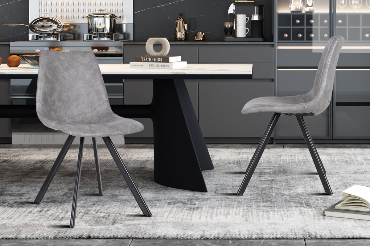 Chaise Emma – gris foncé