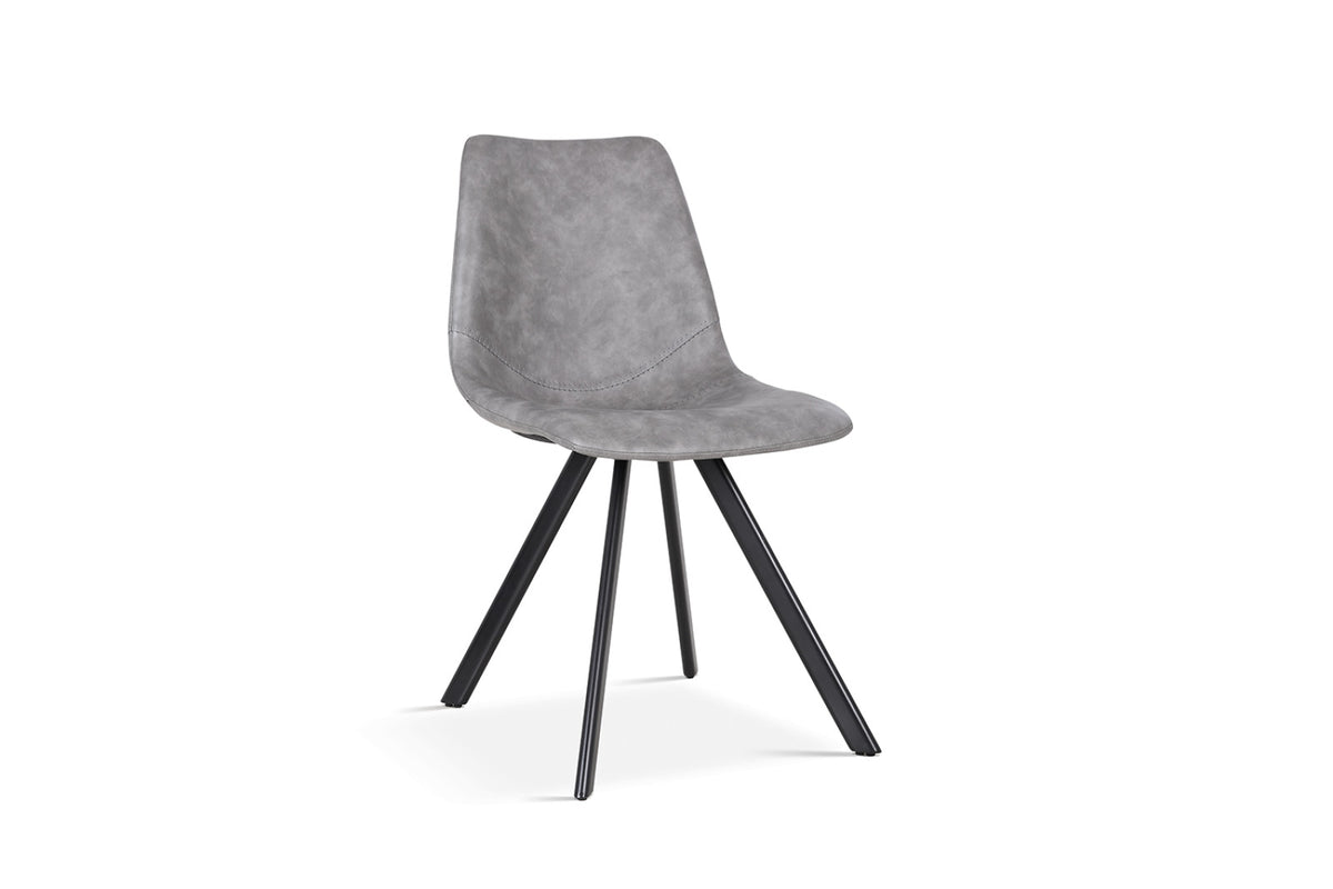 Chaise Emma – gris foncé