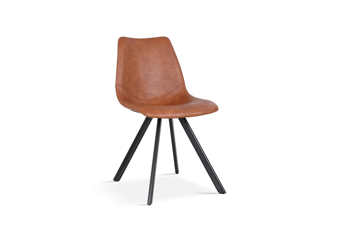 Chaise Emma – cognac