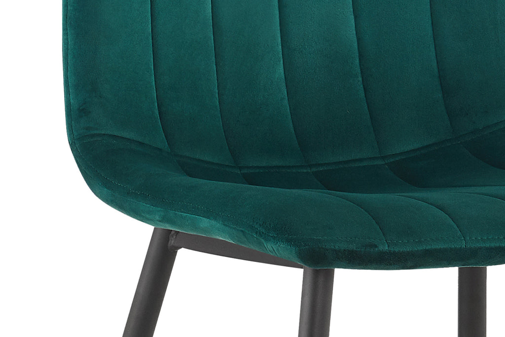 Lot de 4 chaises Willis – Vert