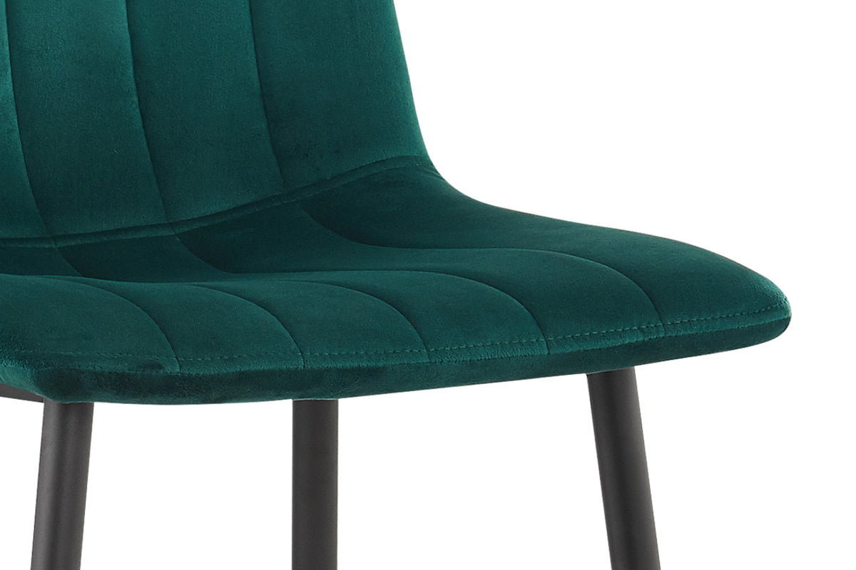 Lot de 4 chaises Willis – Vert