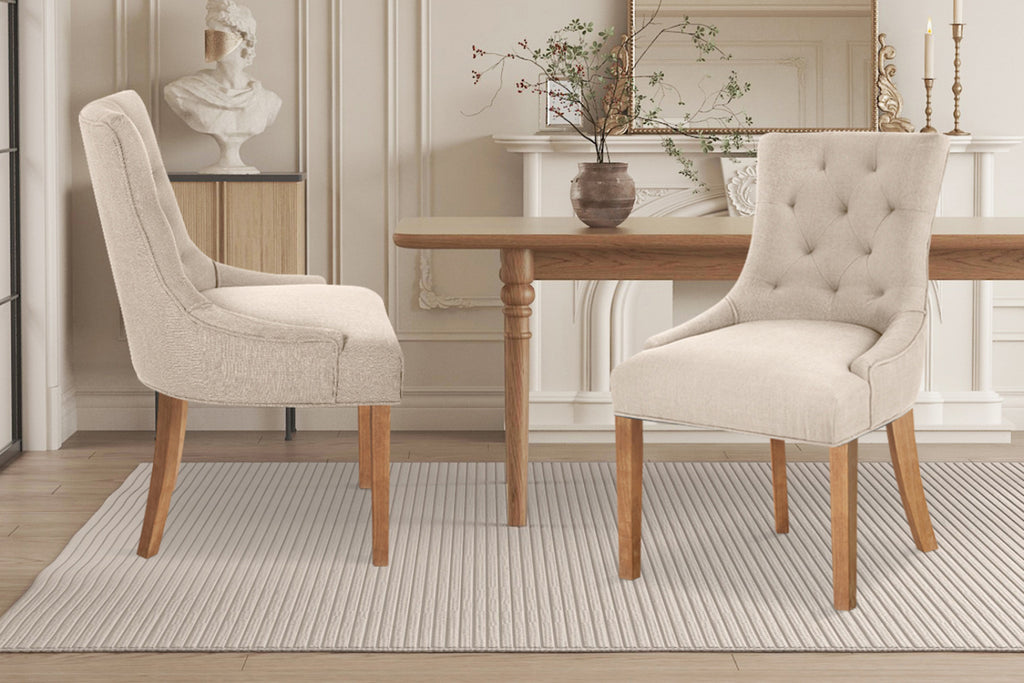Chaise Fancy – tissu sable