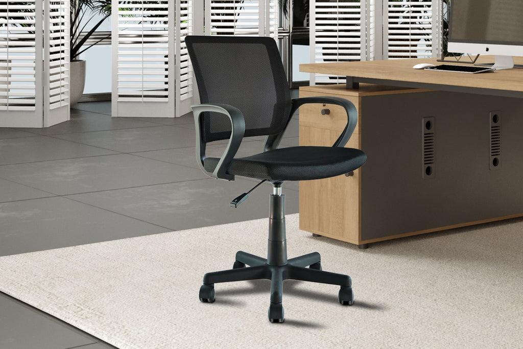Chaise de bureau Pura – noir