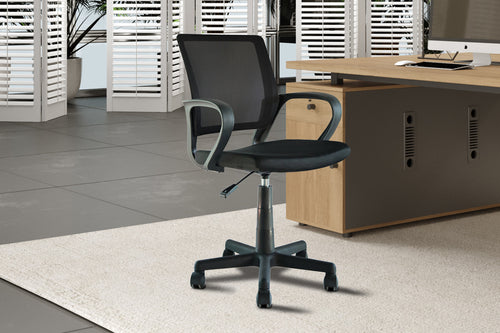 Chaise de bureau Pura – noir