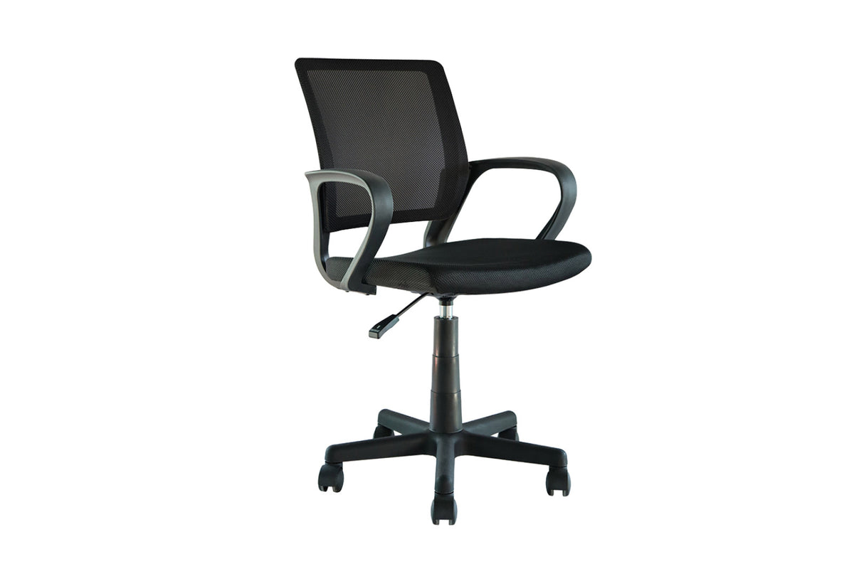 Chaise de bureau Pura – noir