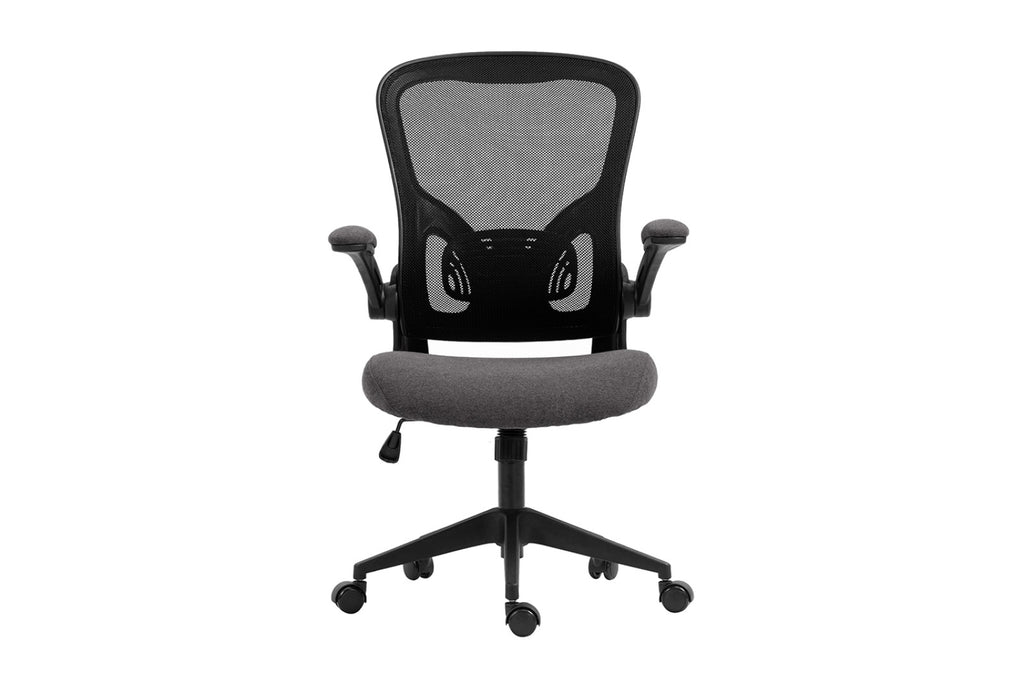 Chaise de bureau Marcos – mesh noir/gris