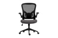Chaise de bureau Marcos – mesh noir/gris