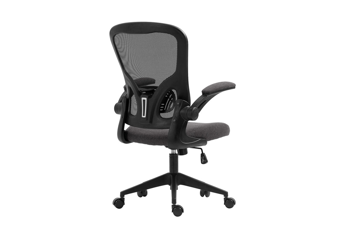 Chaise de bureau Marcos – mesh noir/gris