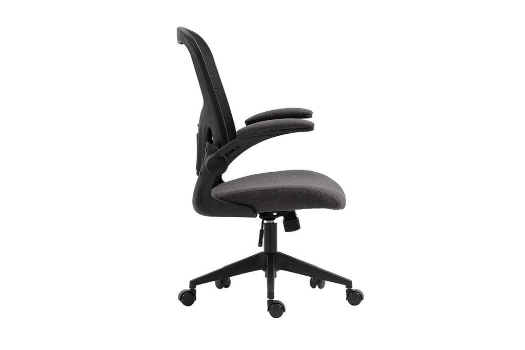 Chaise de bureau Marcos – mesh noir/gris