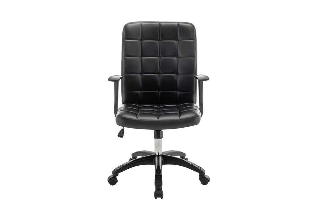 Chaise de bureau Luka – Noir
