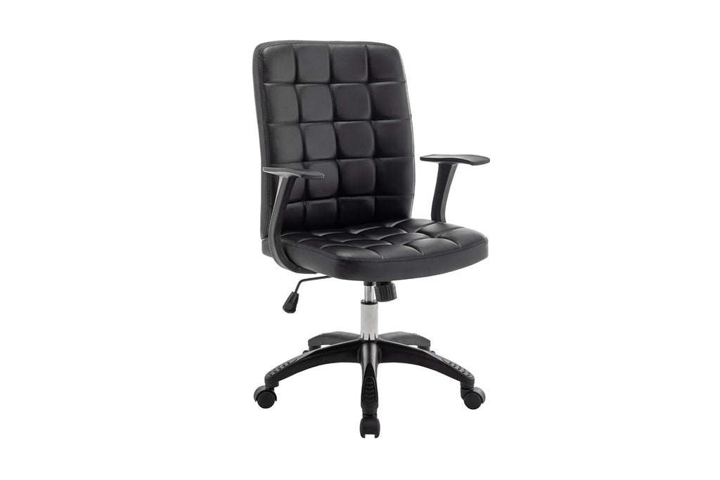 Chaise de bureau Luka – Noir