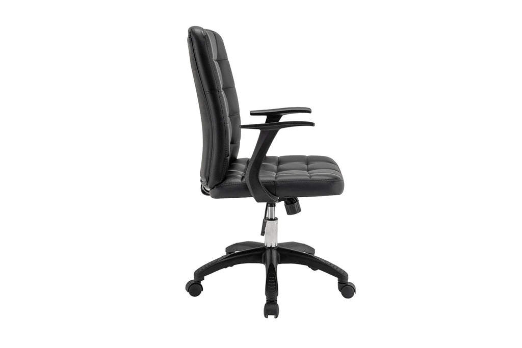 Chaise de bureau Luka – Noir