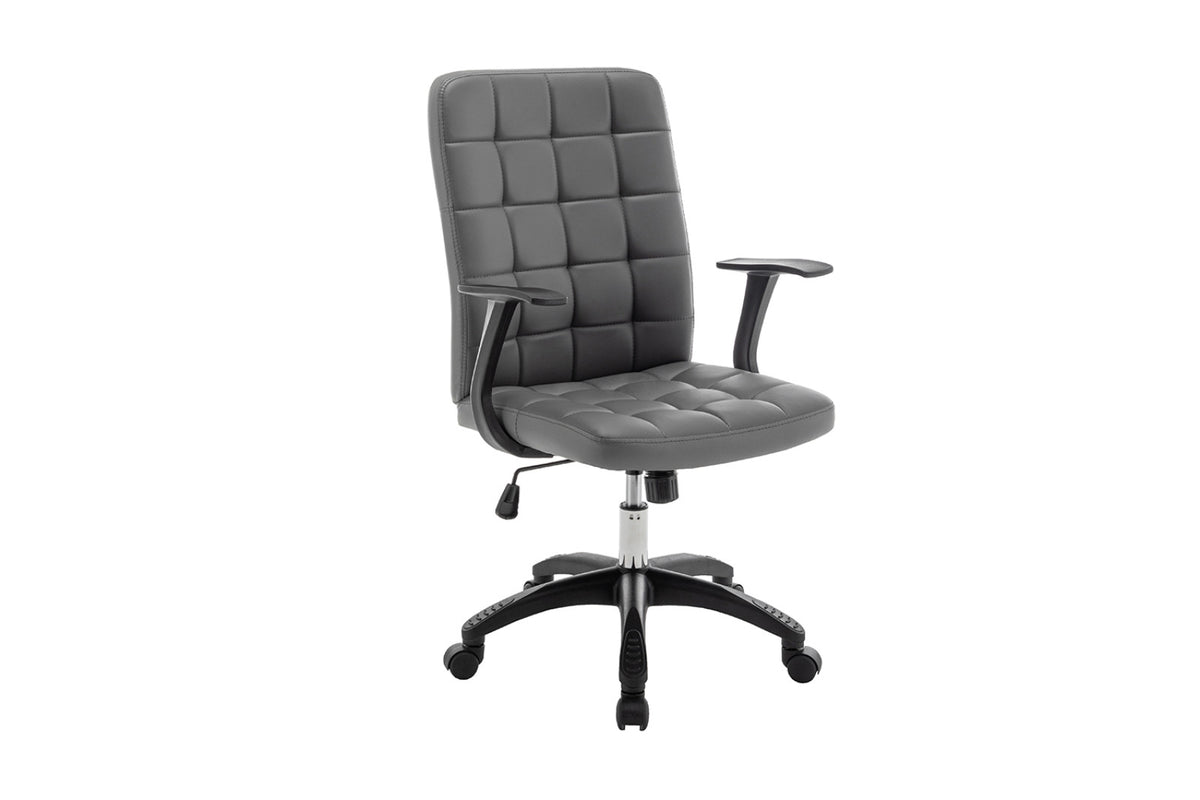 Chaise de bureau Luka – Gris