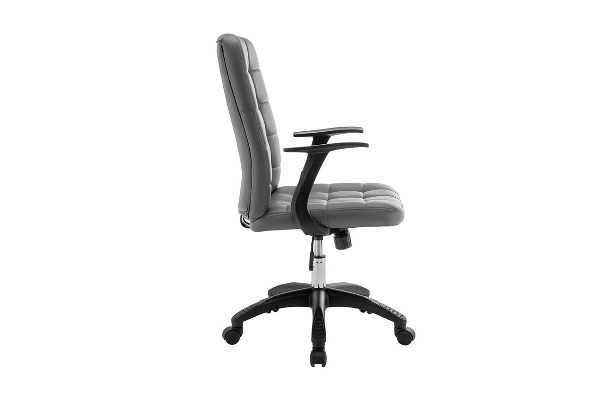 Chaise de bureau Luka – Gris