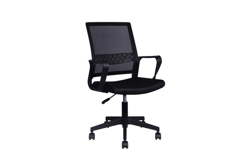 Chaise de bureau Dylan – mesh noir