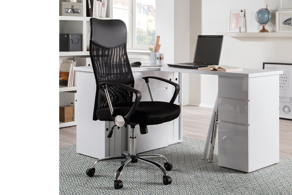 Chaise de bureau Max – mesh noir